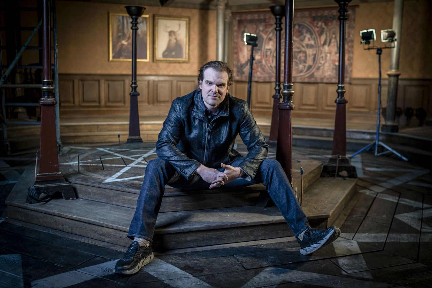 David Harbour comenta sobre su elección para ser Hellboy