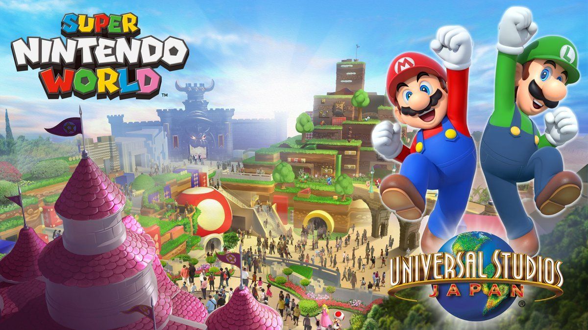 Nintendo registró recientemente la marca Super Nintendo World
