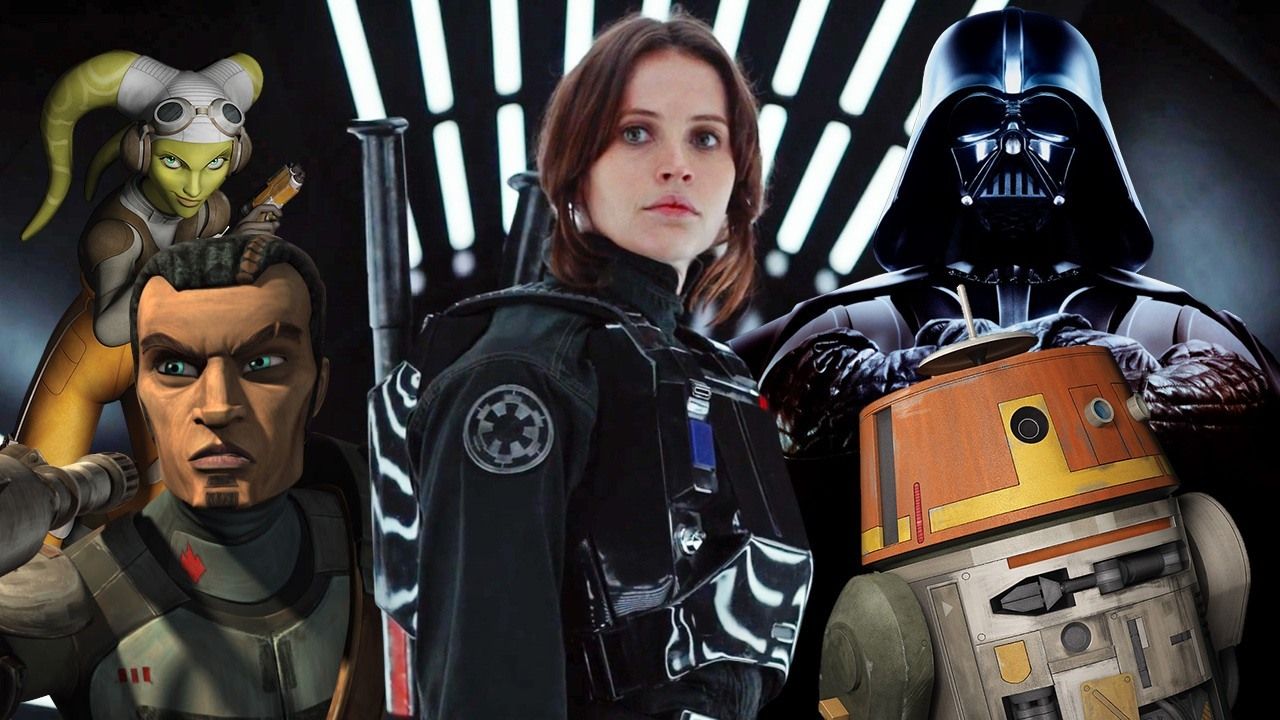 ¿Qué tan similares son las naves de Star Wars Rebels en Rogue One?