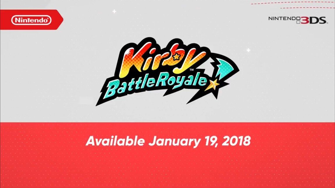 Nintendo anuncia Kirby Battle Royale para Nintendo 3DS