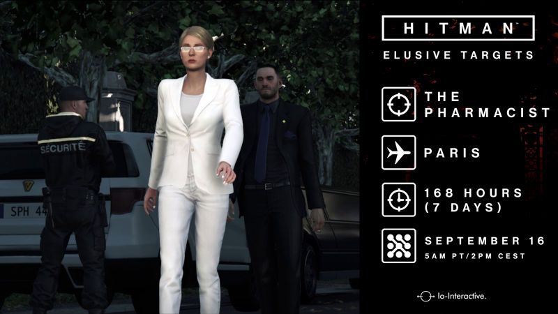 The Pharmacist será el próximo Elusive Target de Hitman