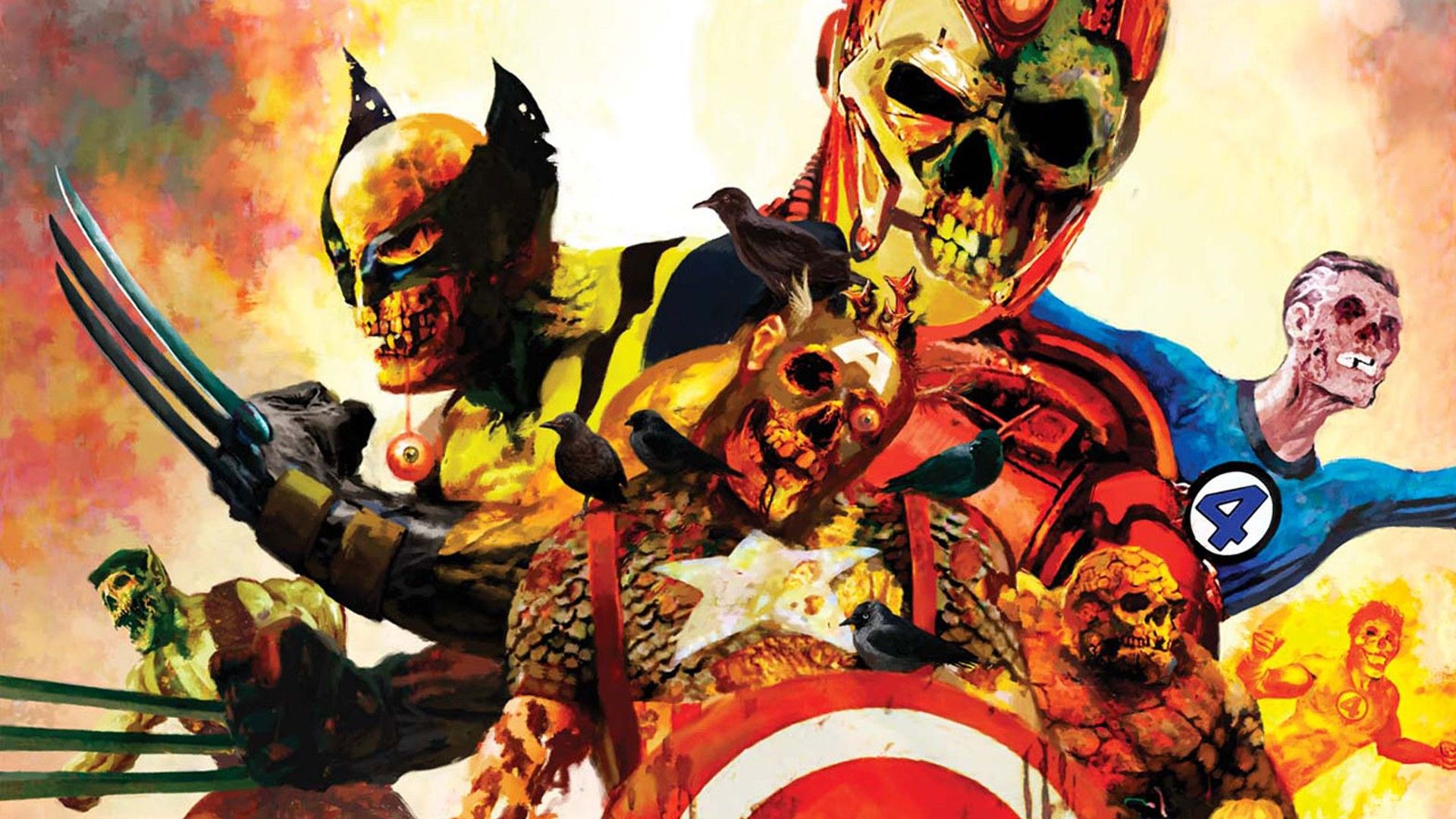 Así se vería Marvel Zombies si llegara a la pantalla grande…