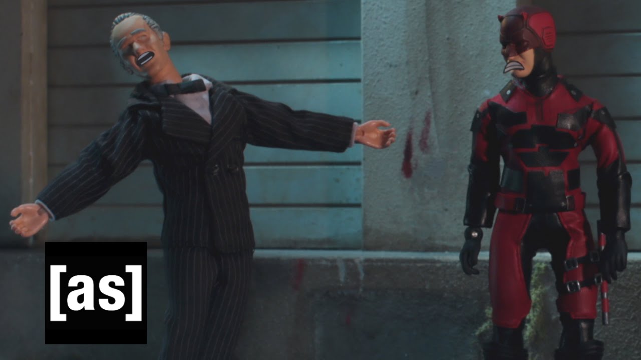 Así son los amigos «No tan Fantásticos» de Daredevil en el Pollo Robot (Robot Chicken)