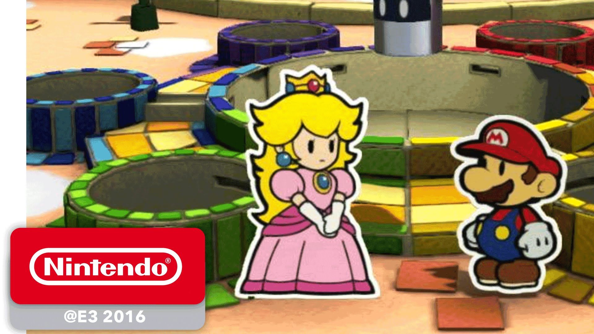 Extenso gameplay de Paper Mario: Color Splash