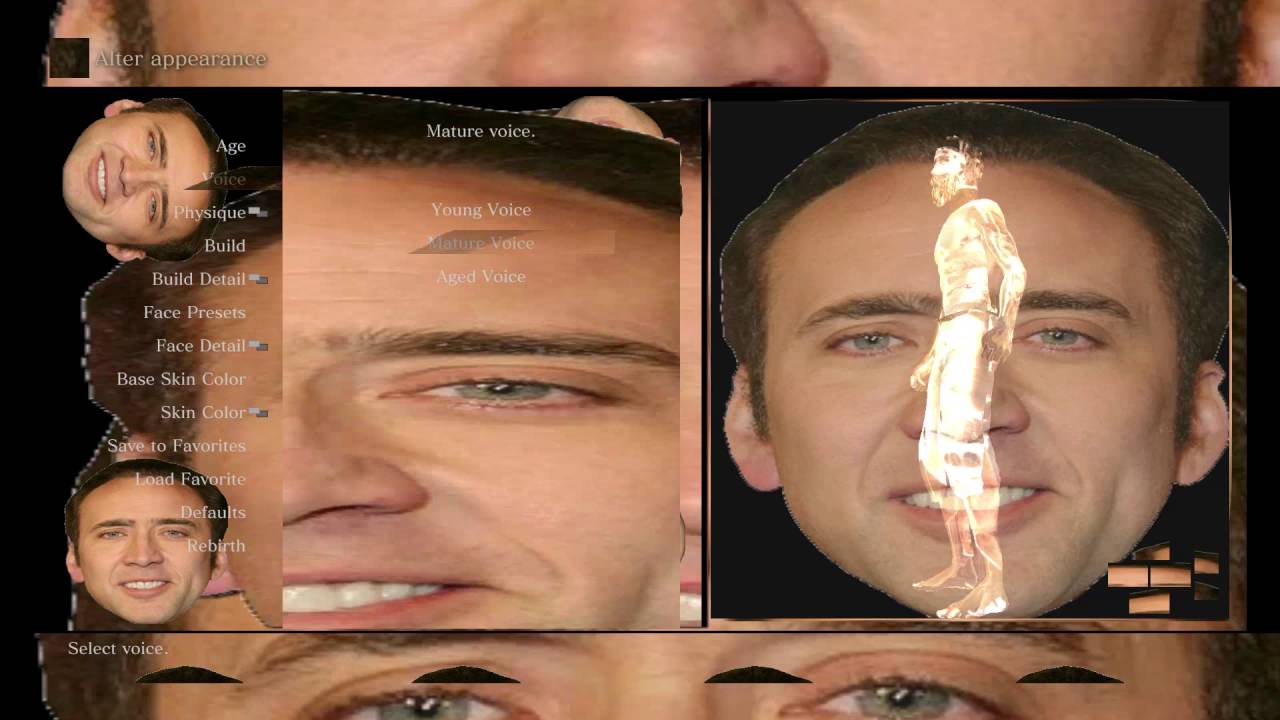 Un modder eemplaza las texturas de Dark Souls III con el rostro de Nicolas Cage