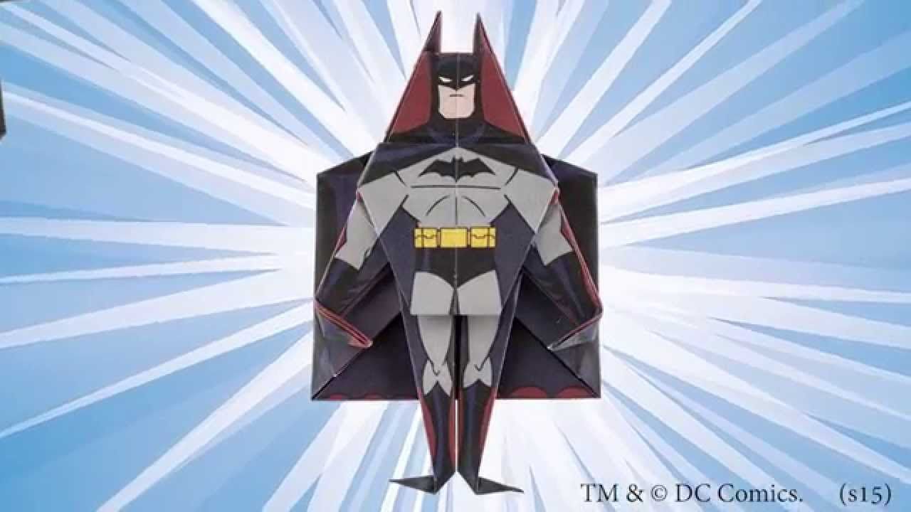 Justice League Origami, la justicia hasta en el papel