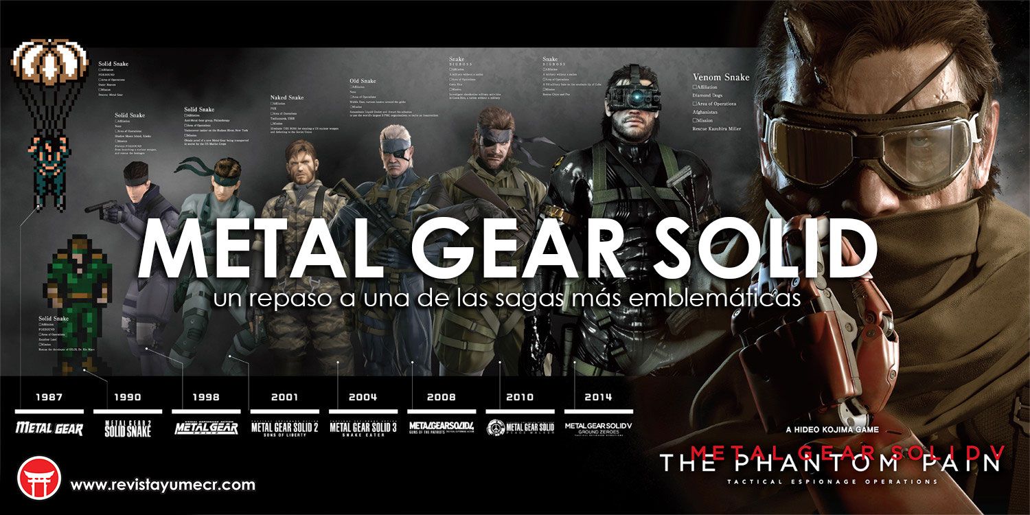 Metal Gear Solid: un repaso a una de las sagas más emblemáticas