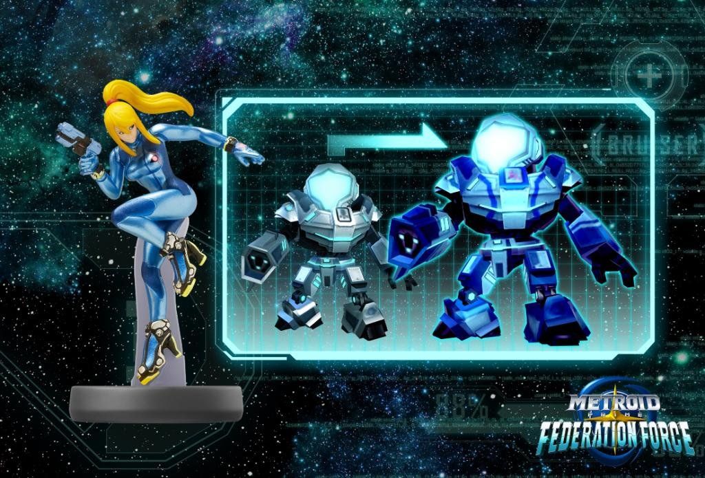 Así es la compatibilidad de Metroid Prime Federation Force con amiibo