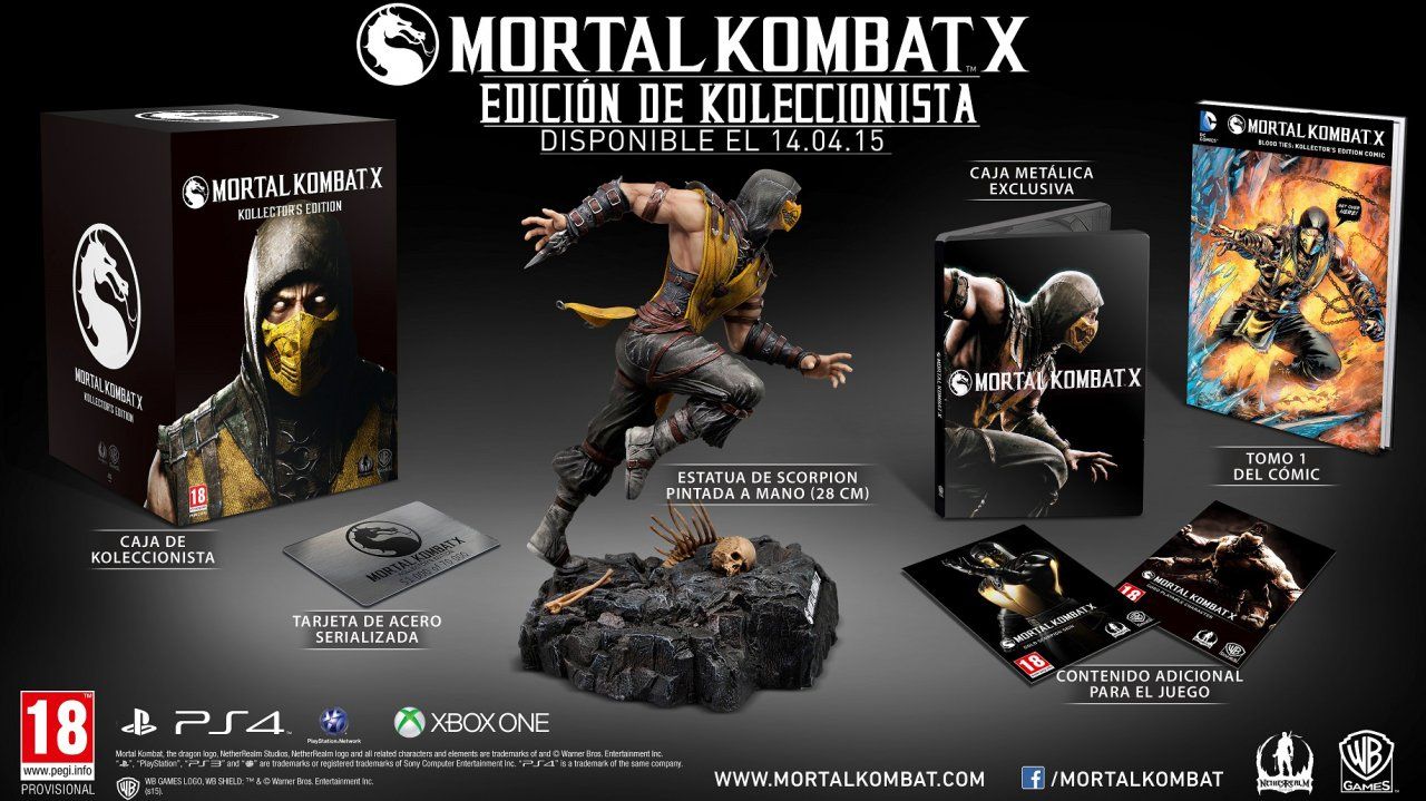 Se retrasa Mortal Kombat X para la generación anterior