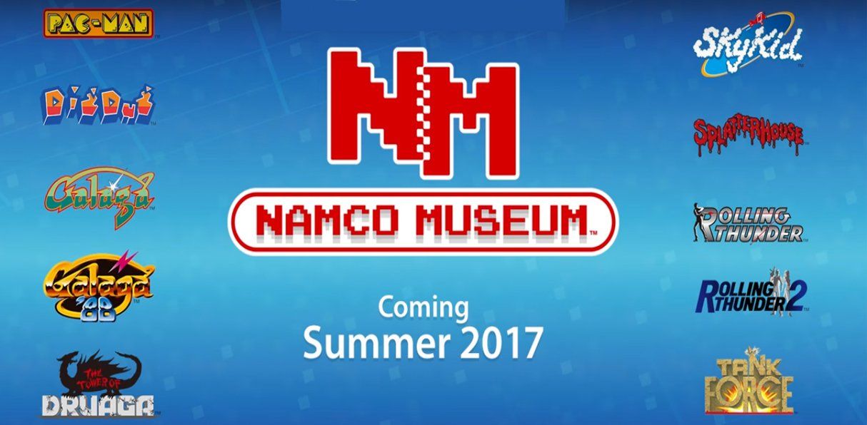 Namco Museum ya se encuentra disponible para Nintendo Switch