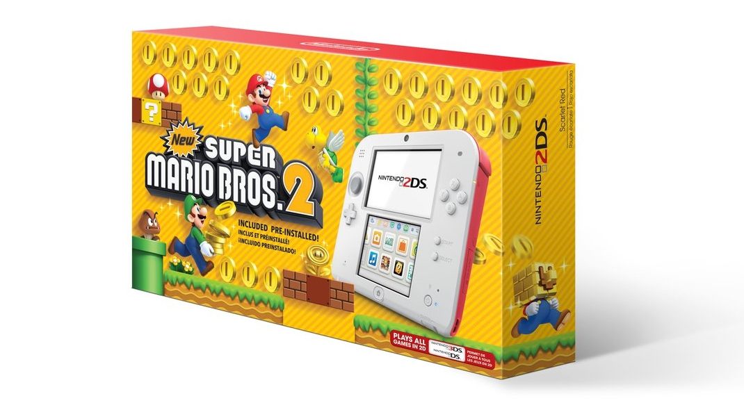 Nintendo 2DS + New Super Mario Bros. 2 rebaja su precio a $80 en América