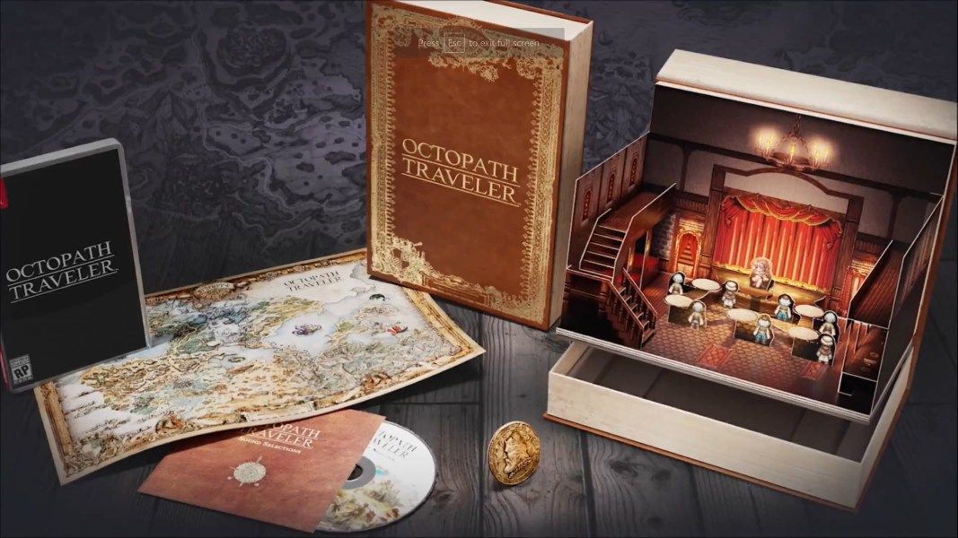 Octopath Traveler llegará el 13 de julio a Nintendo Switch