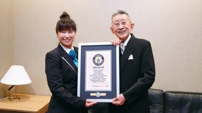 Koichi Sugiyama logra el Guinness World Record al compositor más veterano de la industria