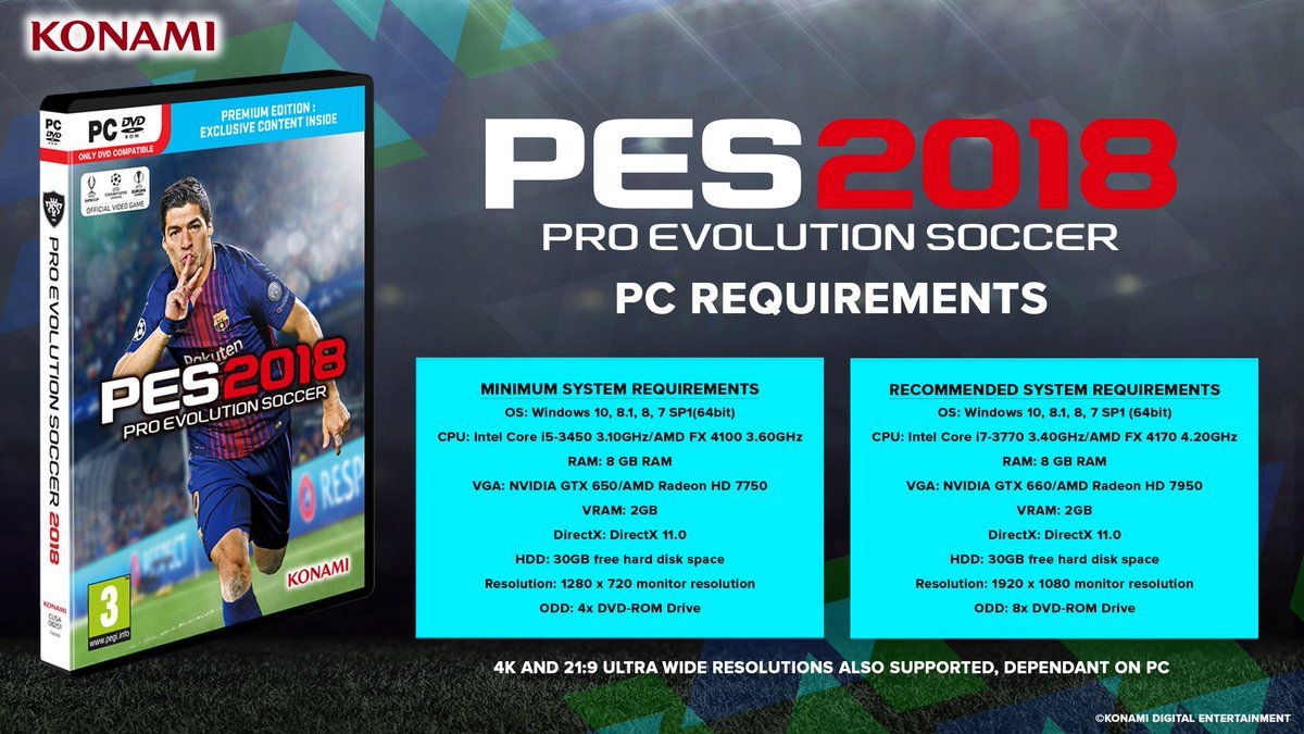 El demo de PES 2018 ya se encuentra disponible en PlayStation 4 y Xbox One
