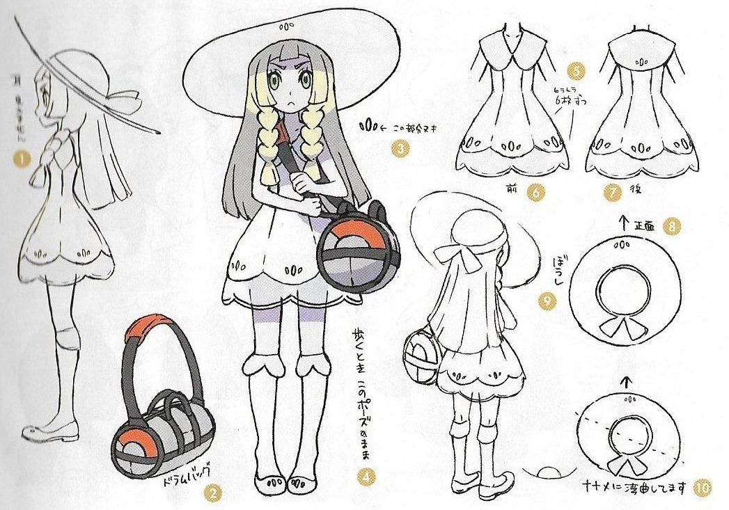 Se revelan nuevos artes conceptuales de Pokémon Sun & Moon