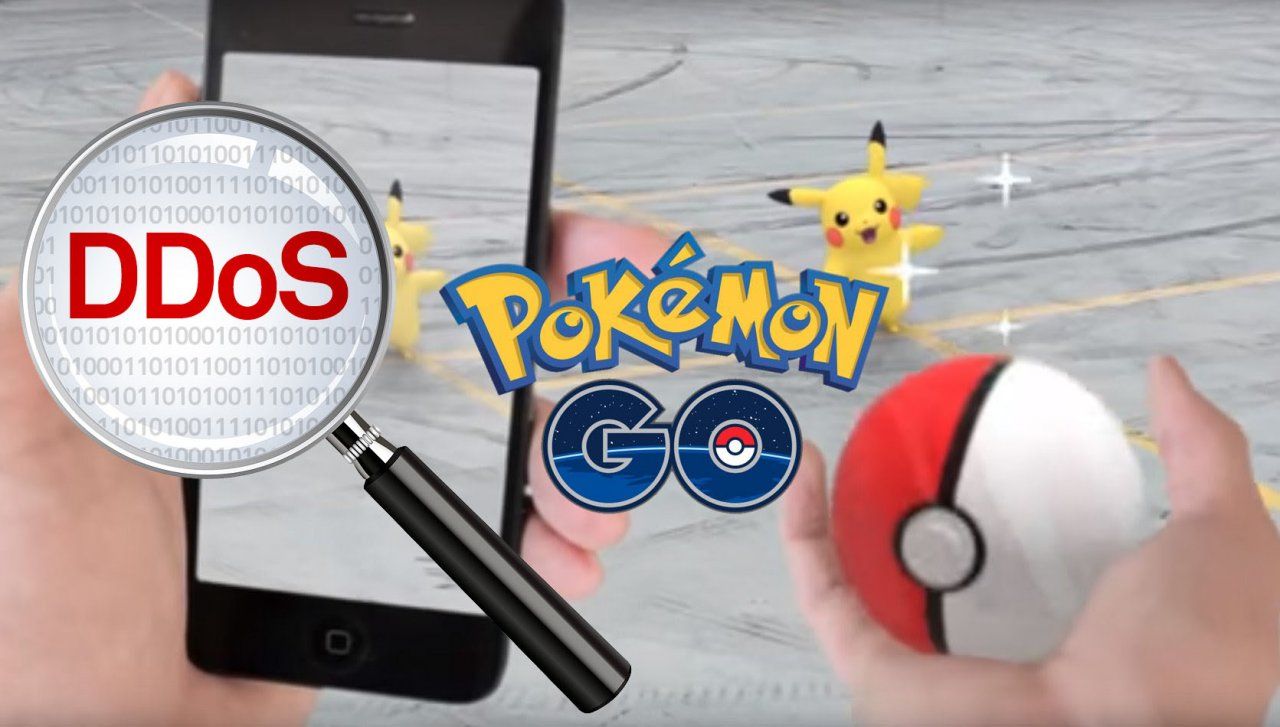 Pokémon GO sufre un ataque DDOS a sus servidores