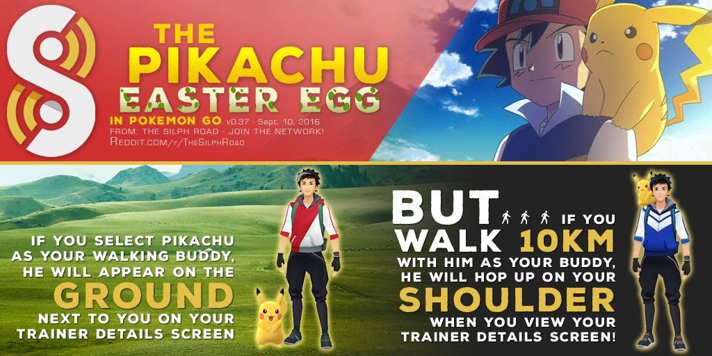 ¿Sabías que Pikachu puede subir a tu hombro en Pokémon Go?