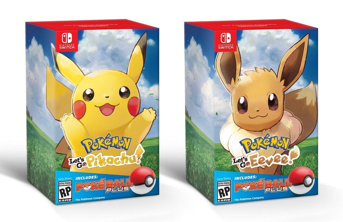 Pokémon Let’s Go: Pikachu! / Eevee! tendrán una edición especial de lanzamiento