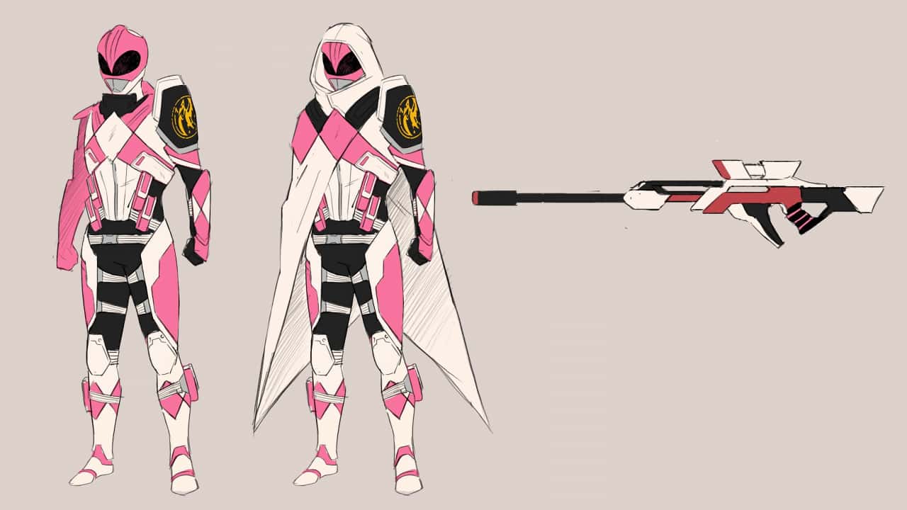 Se revelan los nuevos diseños de Power Ranger Sentries