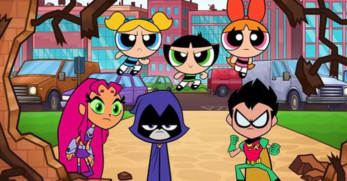 Los Teen Titans Go! conocerán a las Chicas Superpoderosas