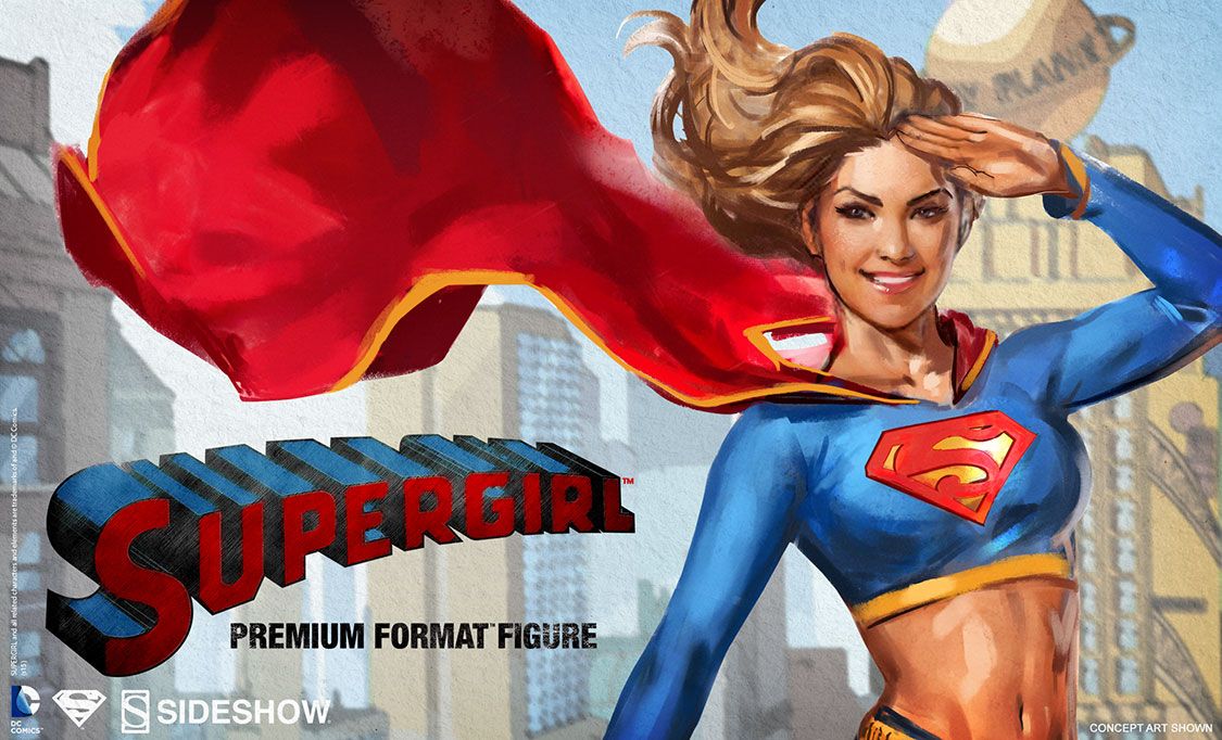 Sideshow Collectibles: primer preview a la nueva Supergirl Premium