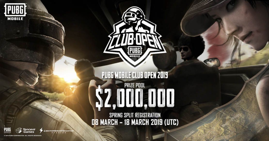 LA COMPETICIÓN PUBG MOBILE CLUB OPEN 2019 COMIENZA EN MARZO Y CONTARÁ CON MILLONES DE DÓLARES EN PREMIOS