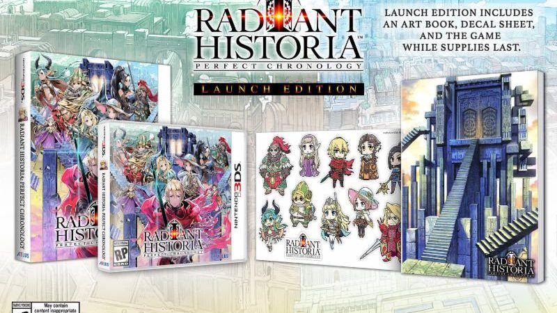 Radiant Historia: Perfect Chronology nos presenta su edición de lanzamiento y un nuevo tráiler