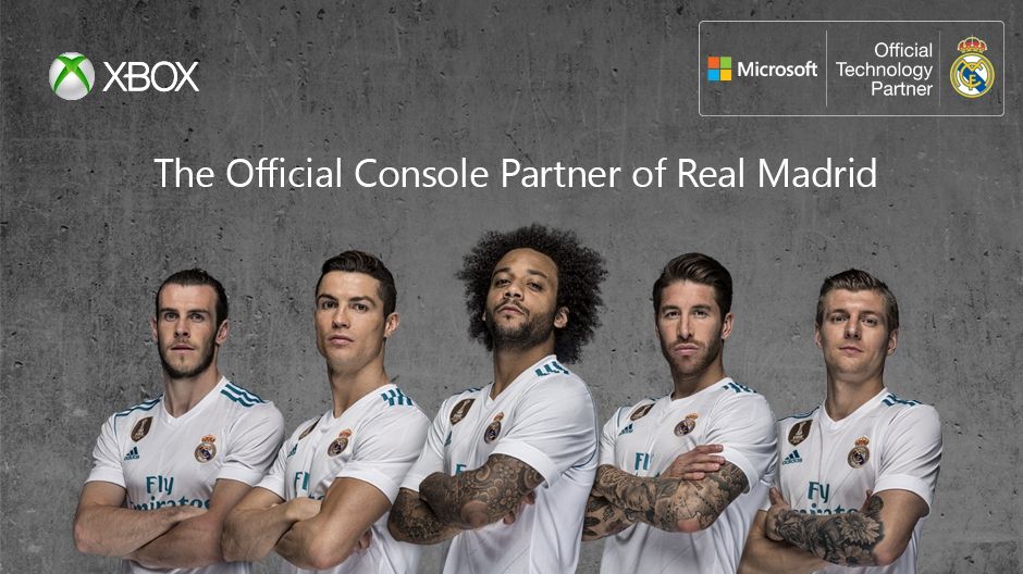 Xbox es la consola oficial del Real Madrid