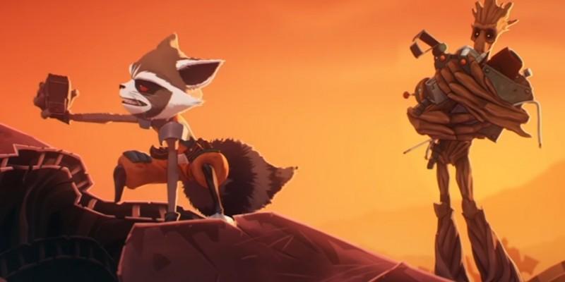 Disney XD lanza una webseries animada con Rocket y Groot