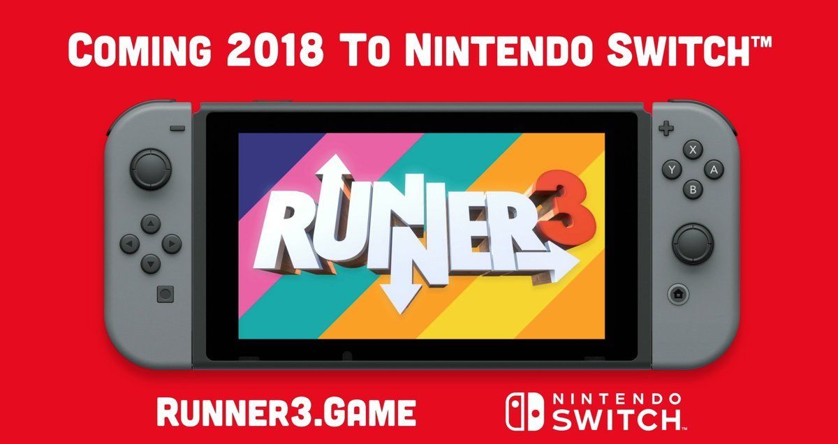 Runner3 llegará en 2018 para Nintendo Switch