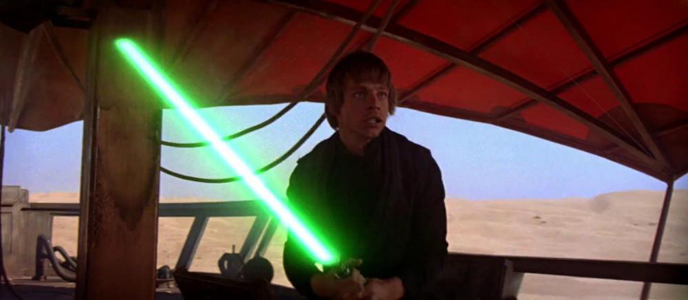 El sable láser original de Luke Skywalker está de subasta