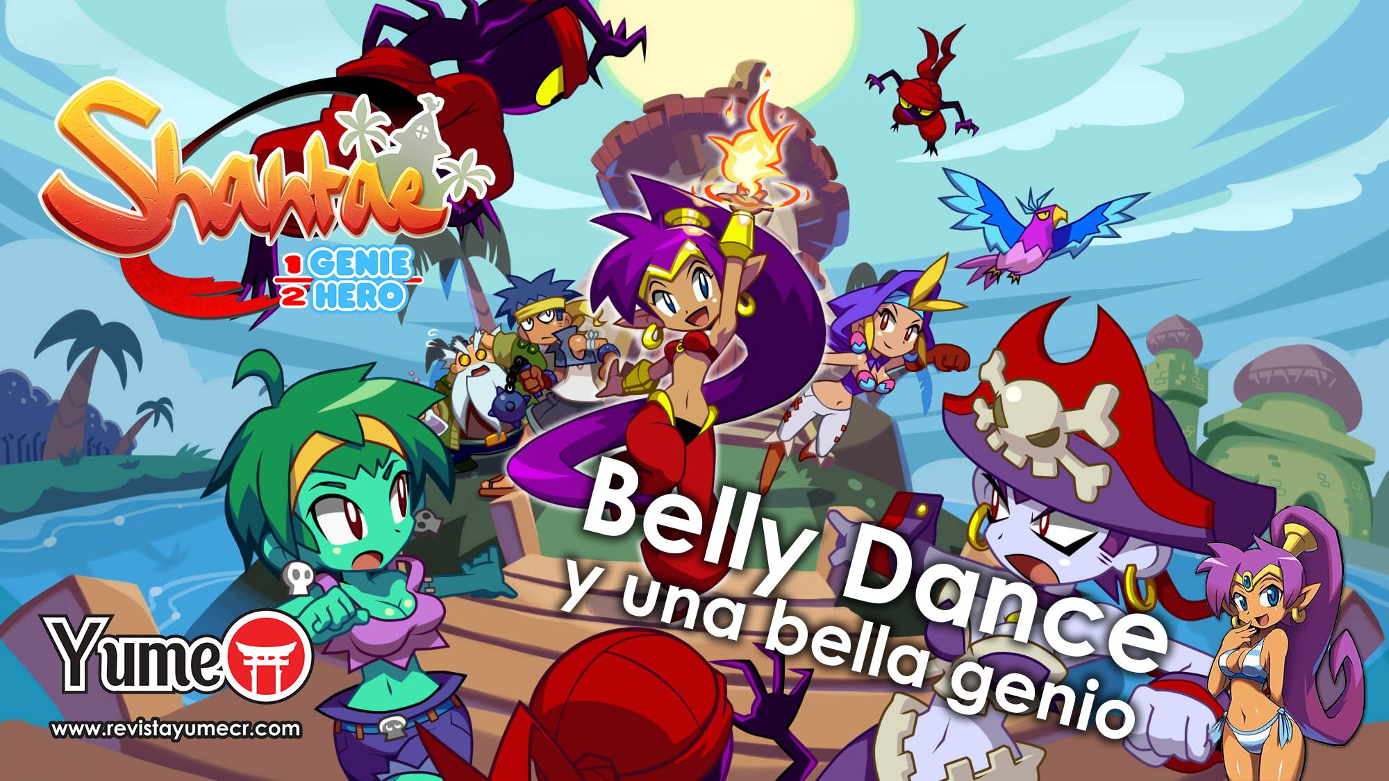[GAMEPLAY] Belly Dance y una bella genio en el nuevo juego Shantae Half-Genie Hero