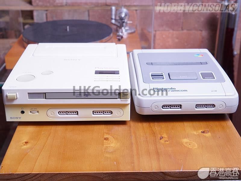 SNES-CD; este es el prototipo de la consola en acción