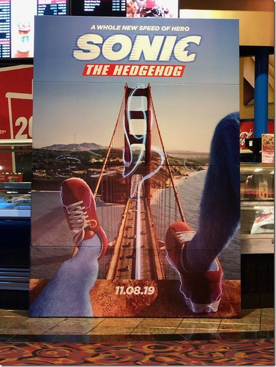 La polémica película live action de Sonic The Hedgehog muestra un nuevo póster con las piernas de Sonic