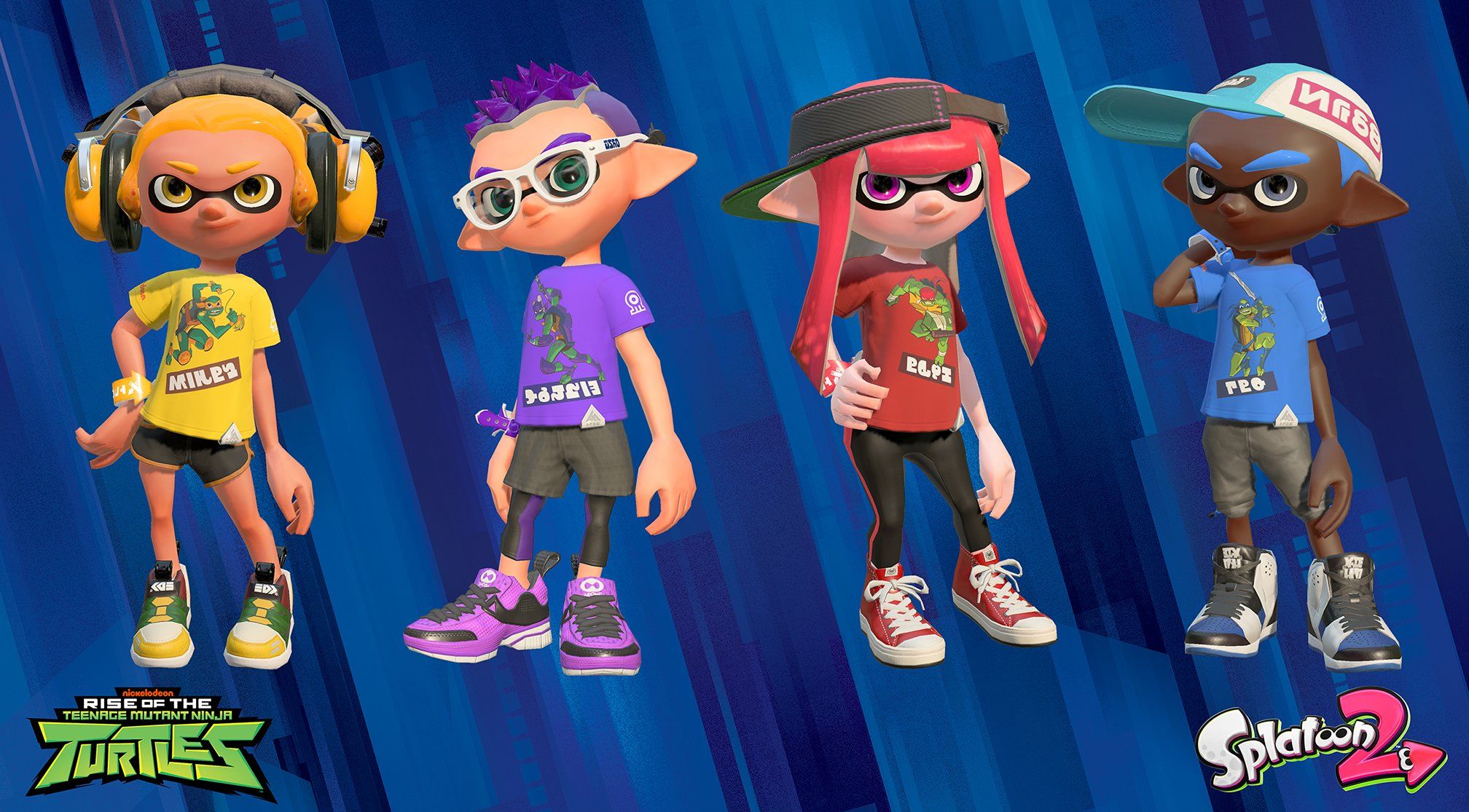 El próximo Splatfest de Splatoon 2 tendrá temática de las Tortugas Ninja