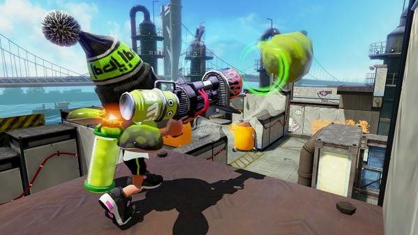 Dos nuevos escenarios para Splatoon revelados.
