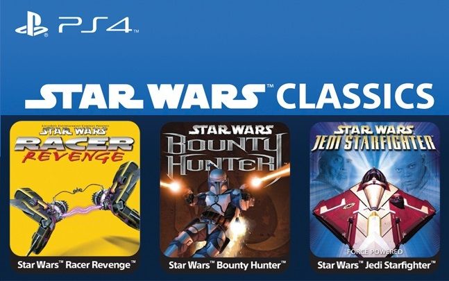 Juegos clásicos de Star Wars disponibles desde ya para PS4