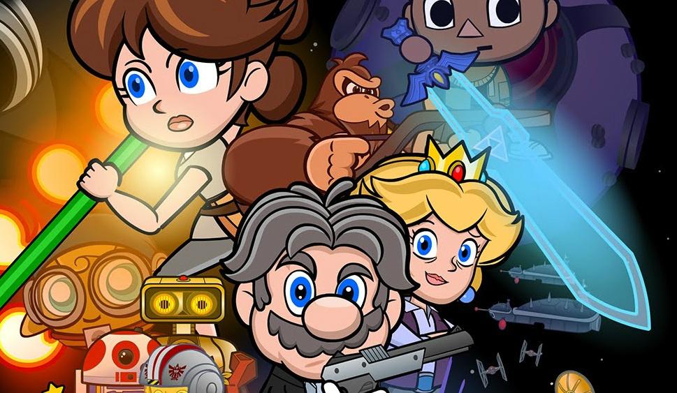 Super Smash Wars es el corto animado que fusiona Star Wars y Nintendo