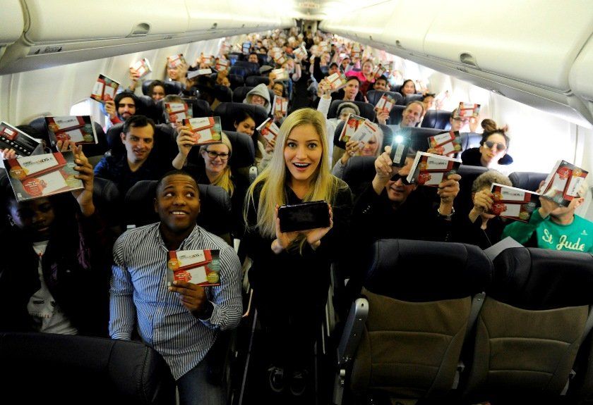Nintendo le regala un New Nintendo 3DS XL a todos los pasajeros de un avión