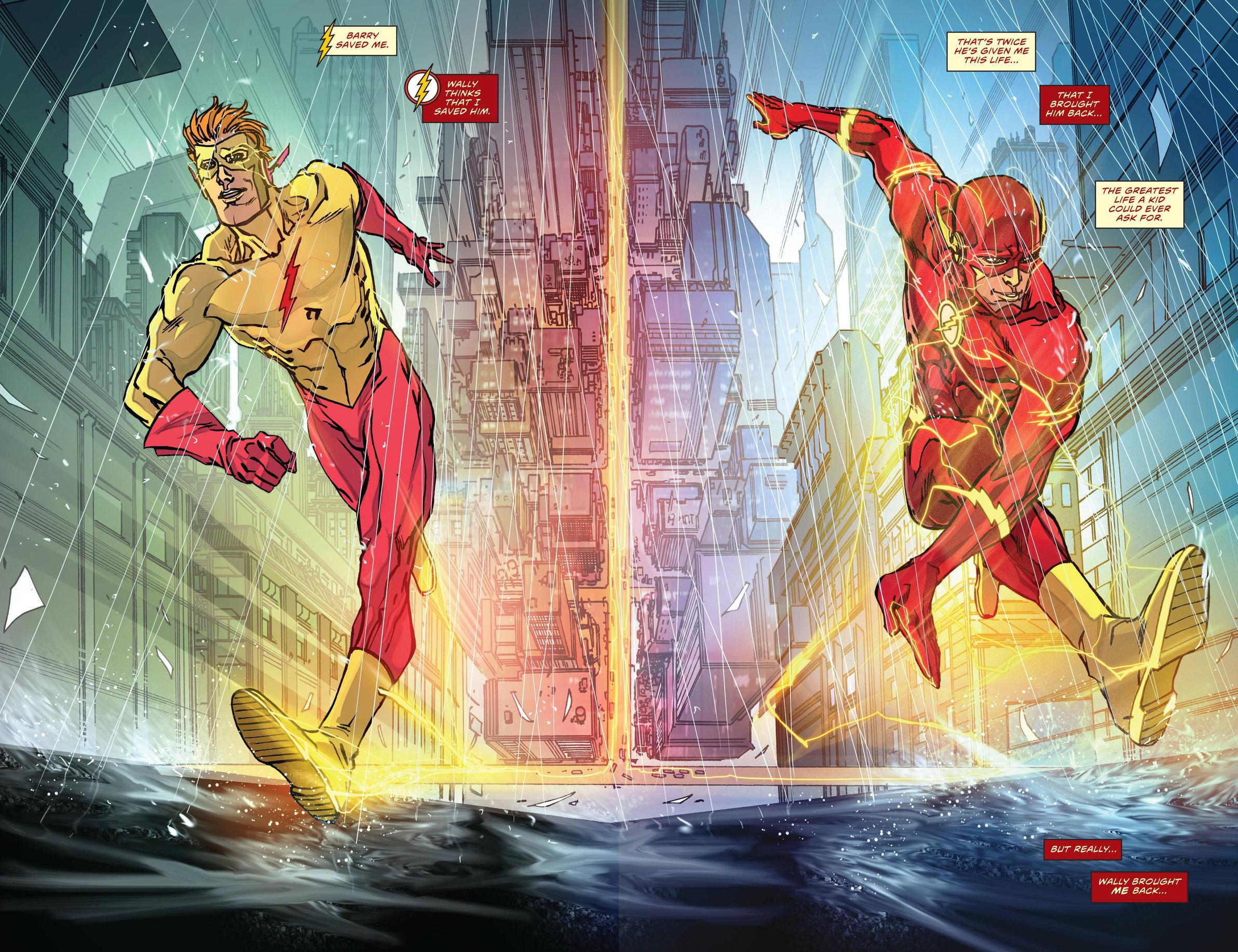 Nuevos misterios para Barry Allen en The Flash Rebirth #1