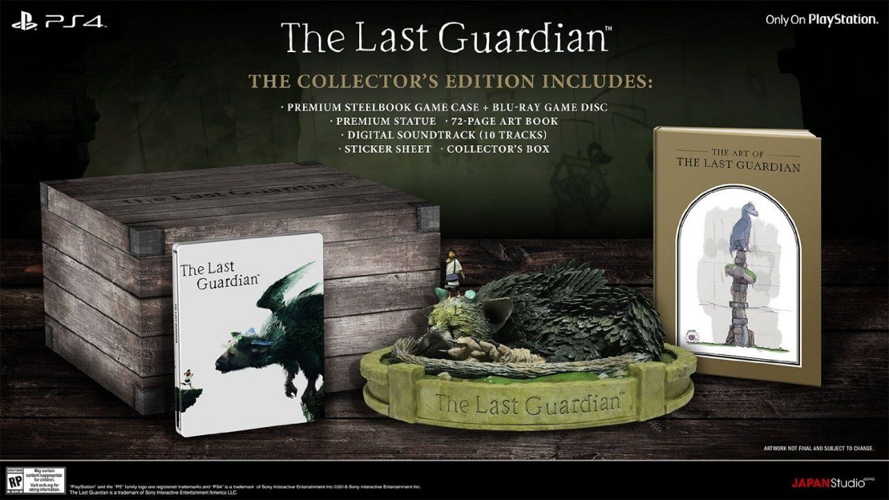 Te invitamos a ver el unboxing oficial de la edición de colección para The Last Guardian