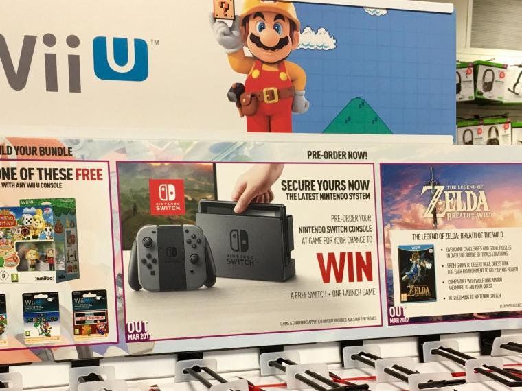 La cadena de tiendas GAME pone fecha de lanzamiento a Zelda: Breath of the Wild