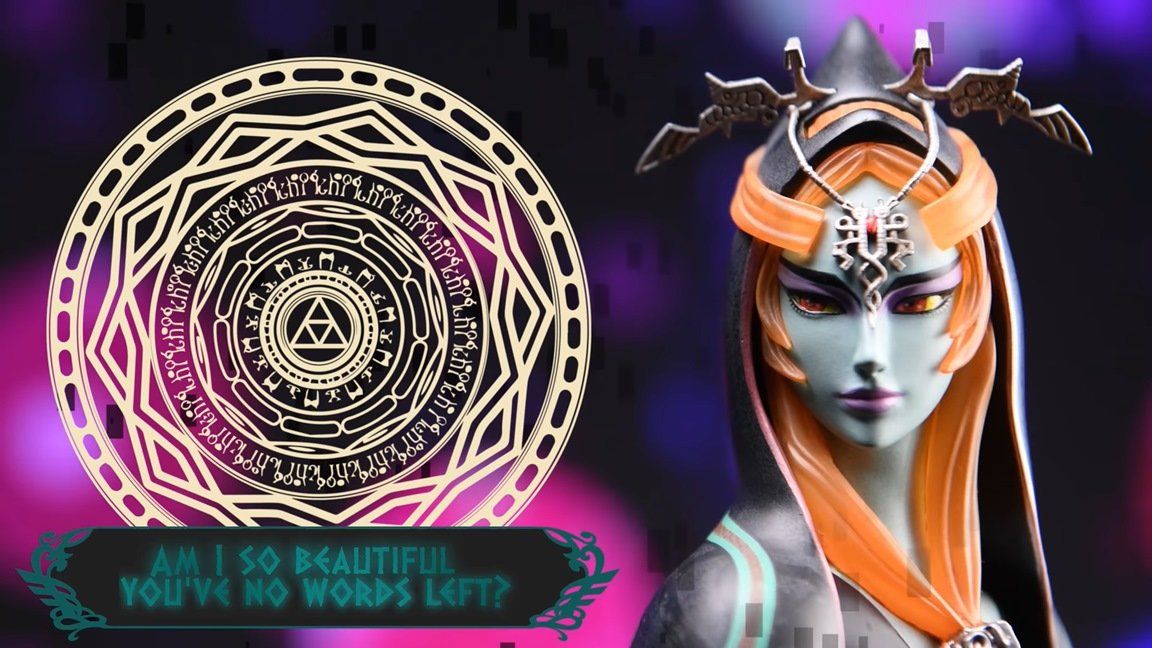 F4F trabaja en una hermosa figura de Midna de The Legend of Zelda: Twilight Princess