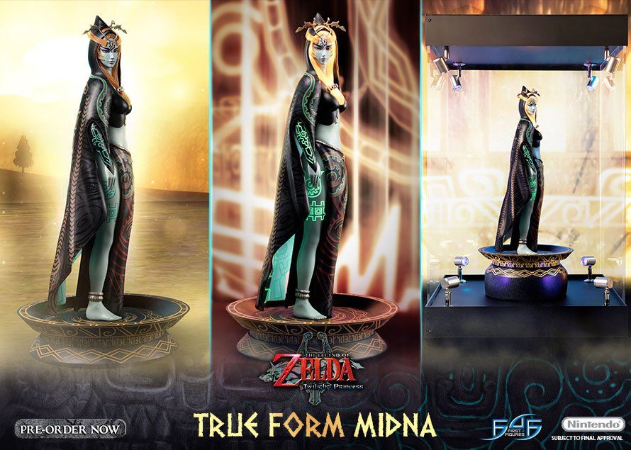 Mira la figura de Midna Forma Real que prepara F4F