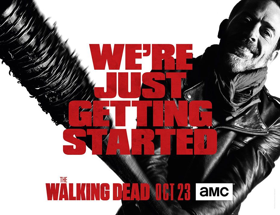 Mira el nuevo póster de The Walking Dead con Jeffrey Dean Morgan