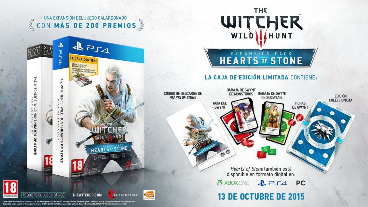 The Witcher 3: Wild Hunt – Hearts of Stone muestra su tráiler de lanzamiento
