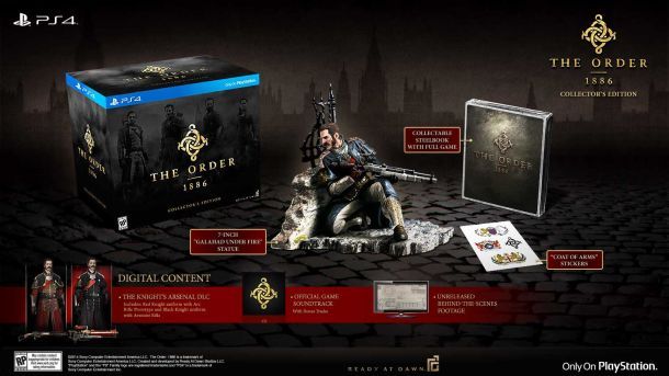 Revelada la edición coleccionista de The Order: 1886