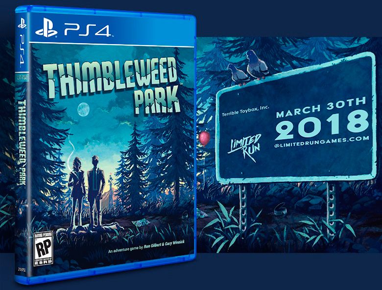 Thimbleweed Park se lanzará en formato físico para PlayStation 4 y Nintendo Switch