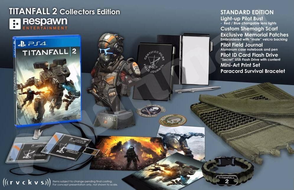 ¿Ya vieron las ediciones especiales de Titanfall 2?