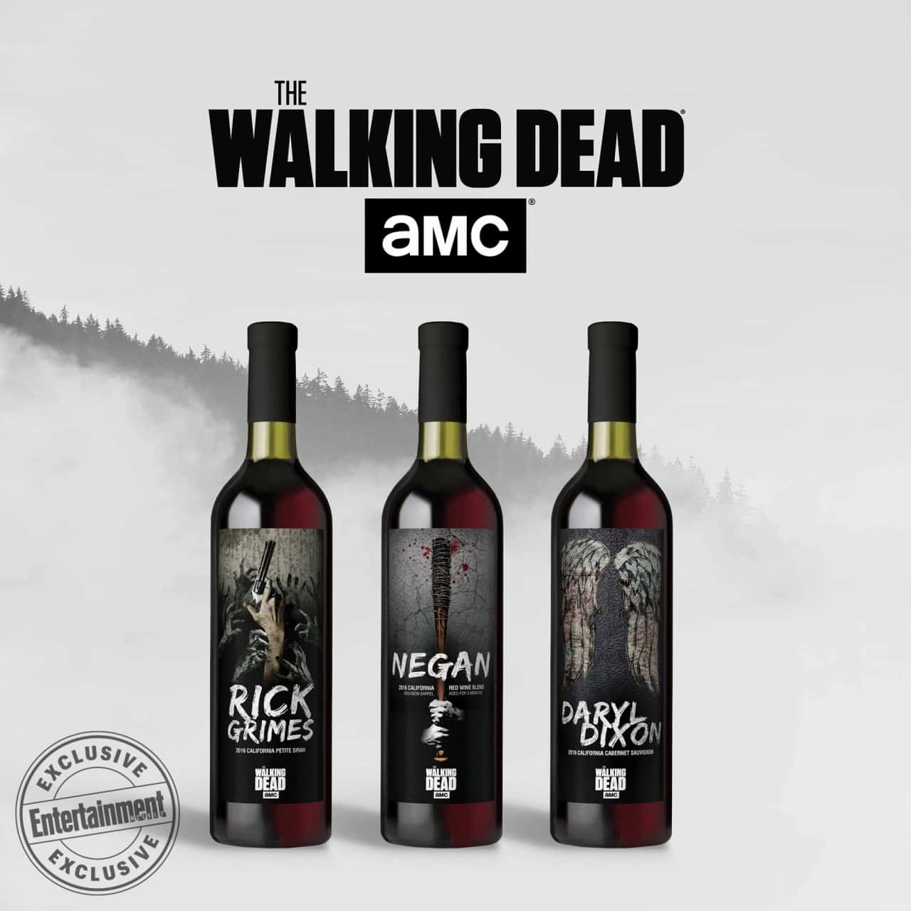 AMC lanzará una colección de vinos oficiales de The Walking Dead